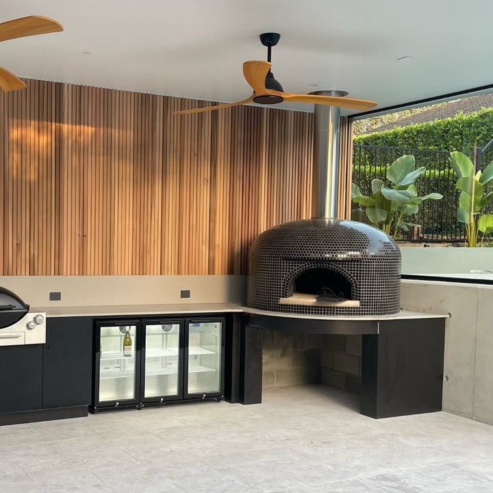 Argheri Forzo | Pro 110 Hybrid: Wood & Gas Fired Pizza Oven - Argheri